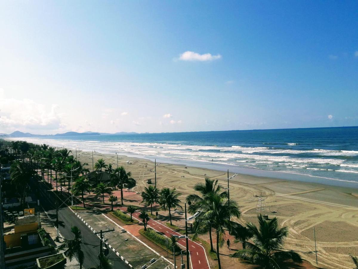 Hotel Apartamento De Frente O Mar Praia Grande Solemar Exterior foto